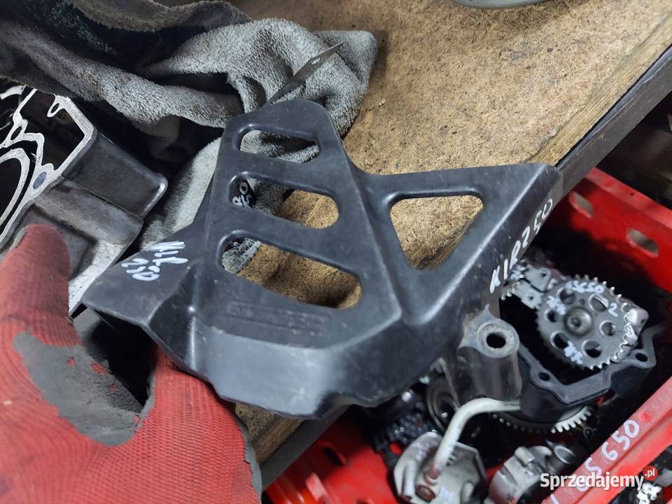 Kawasaki klr 250 osłona zębatki łańcucha pokrywa