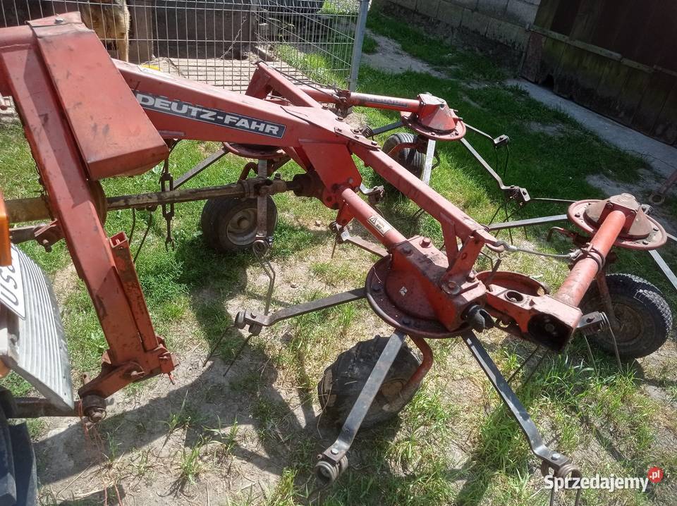 Przetrząsarka do siana deutz fahr Kowal