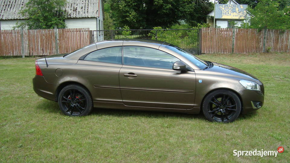 Volvo C70 D4 Summum 2011r Kabriolet brązowy Warszawa