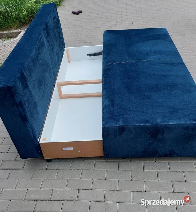 Sofa Hato rozkładana z pojemnikiem na pościel 198cm Sofy i kanapy wielkopolskie Poznań