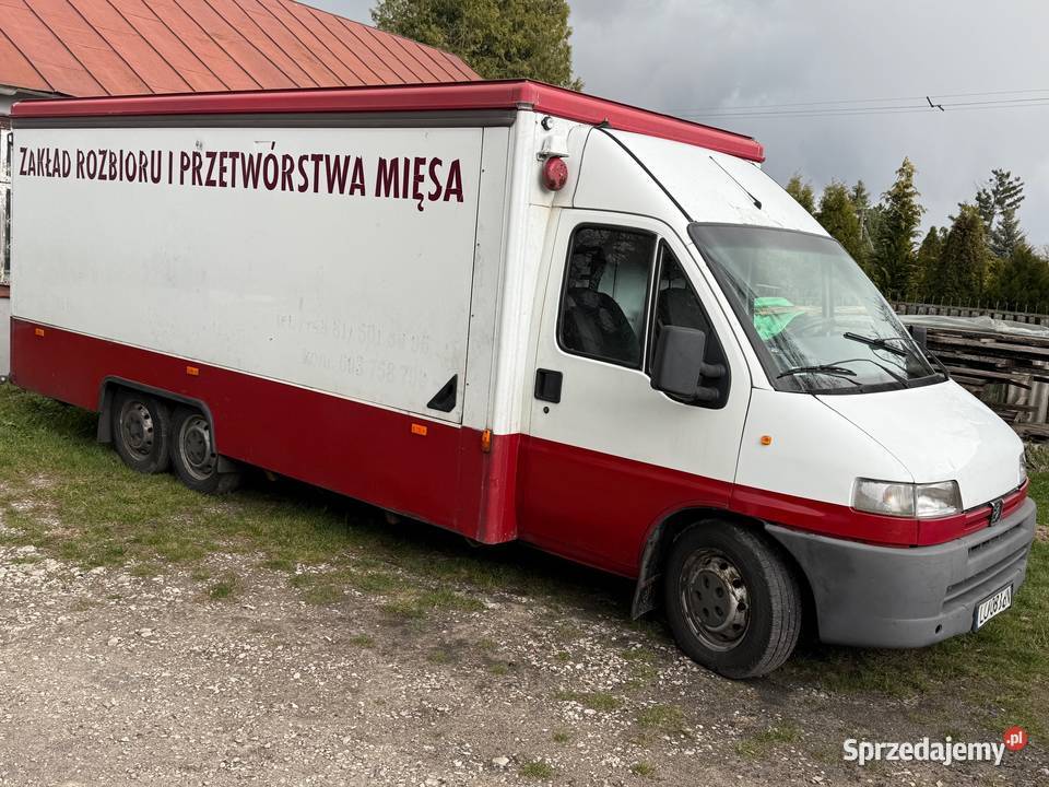 Peugeot Boxer Food Truck Sklep Mobilny Peugeot sprzedam