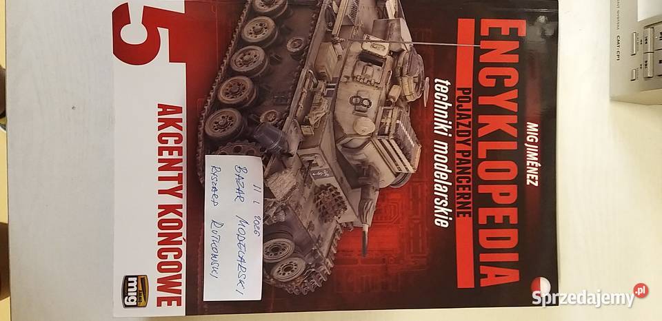 ksiązki do nauki malowania modeli czołgów plastyka Warszawa