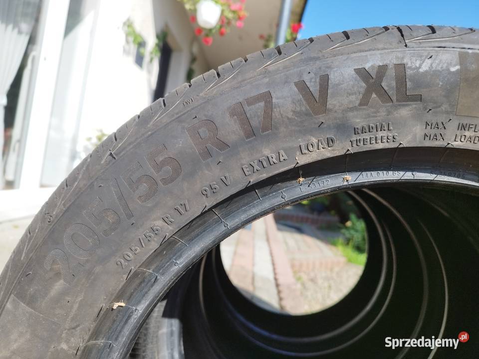 Opony letnie 20555 R17 V XL Continental nowe 17cale podkarpackie Krosno