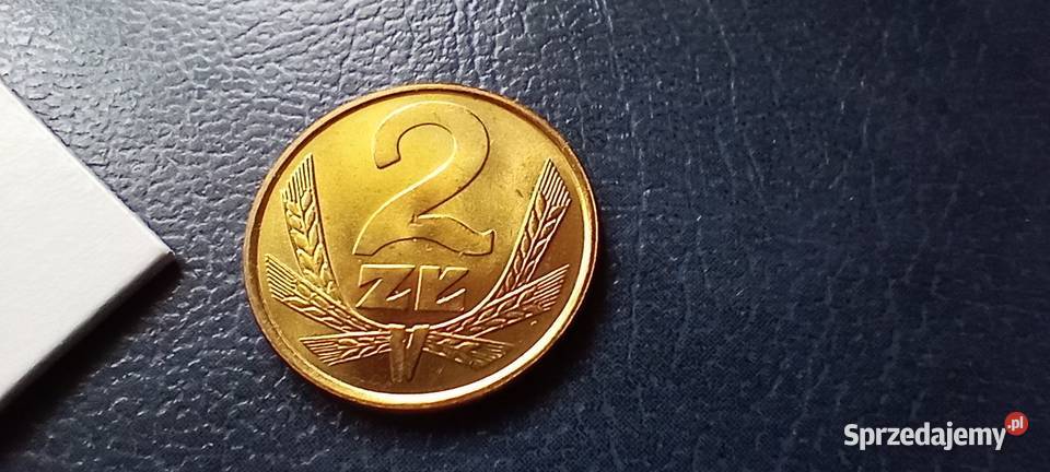 Stare monety 2 złote 1986 PRL Polska cudo podkarpackie Lesko