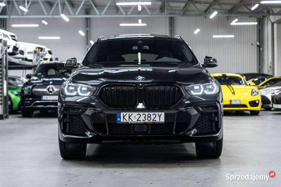 BMW X6 40d All Black Gwarancja 052027 Nowe opony relingi dachowe Węgrzce