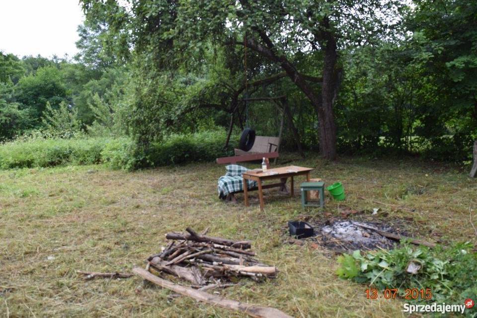 Sprzedam dom rzeką na mazurach piwnica warmińsko-mazurskie Zielony Lasek