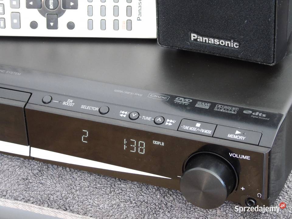 Amplituner Panasonic pilot USB mp3 CD RDS kol Jasło