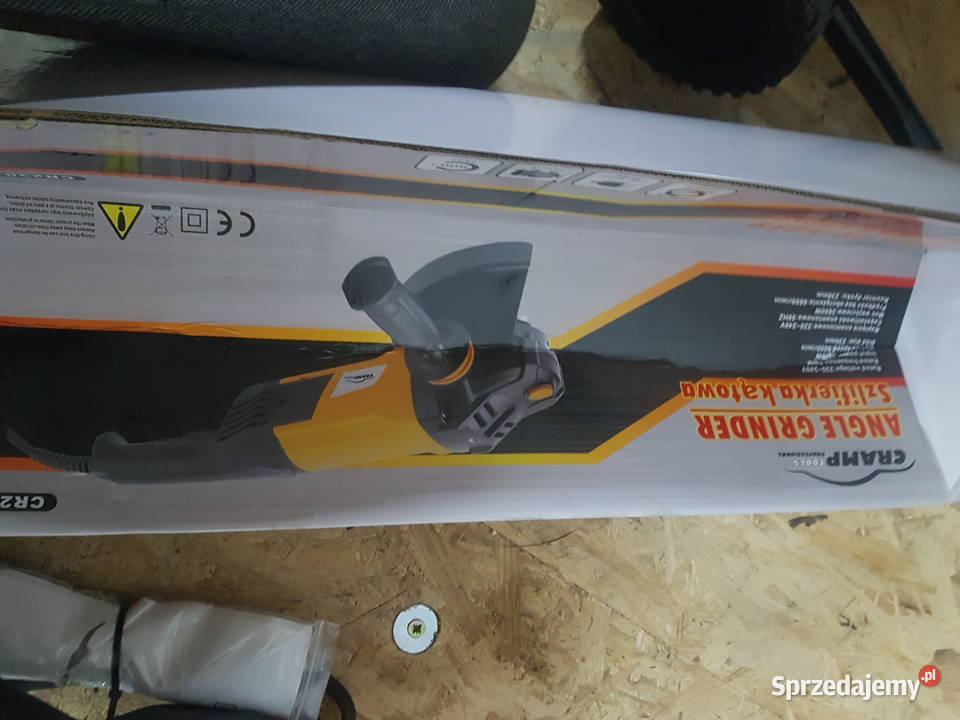 SZLIFIERKA KĄTOWA 230mm 2600W M14 CRAMP NOWA Elektryczne Głogowa
