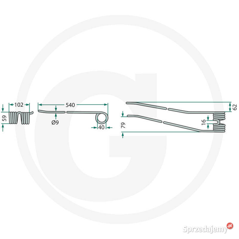 Palec Zgrabiarka Fella 491774 490471 TS 210 230 mazowieckie Radom