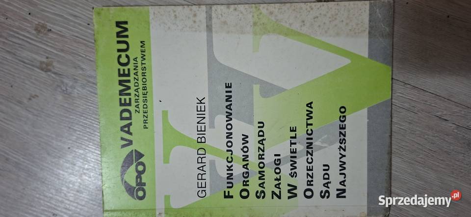 Vademecum zarządzania PRL unikatowe wydanie 1992 Łęczyca sprzedam