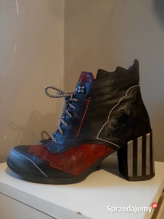 Buty damskie Botki skóra warmińsko-mazurskie Nowe Miasto Lubawskie