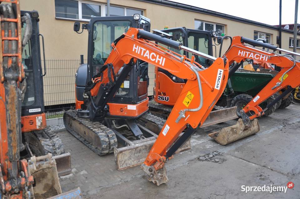 MINIKOPARKA HITACHI ZX 33 U5A Koparki Myślenice