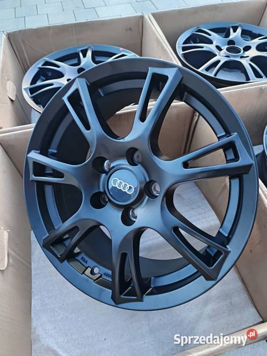 Felgi 16 5x112 Audi VW Seat Skoda Nowe Czarne Żory