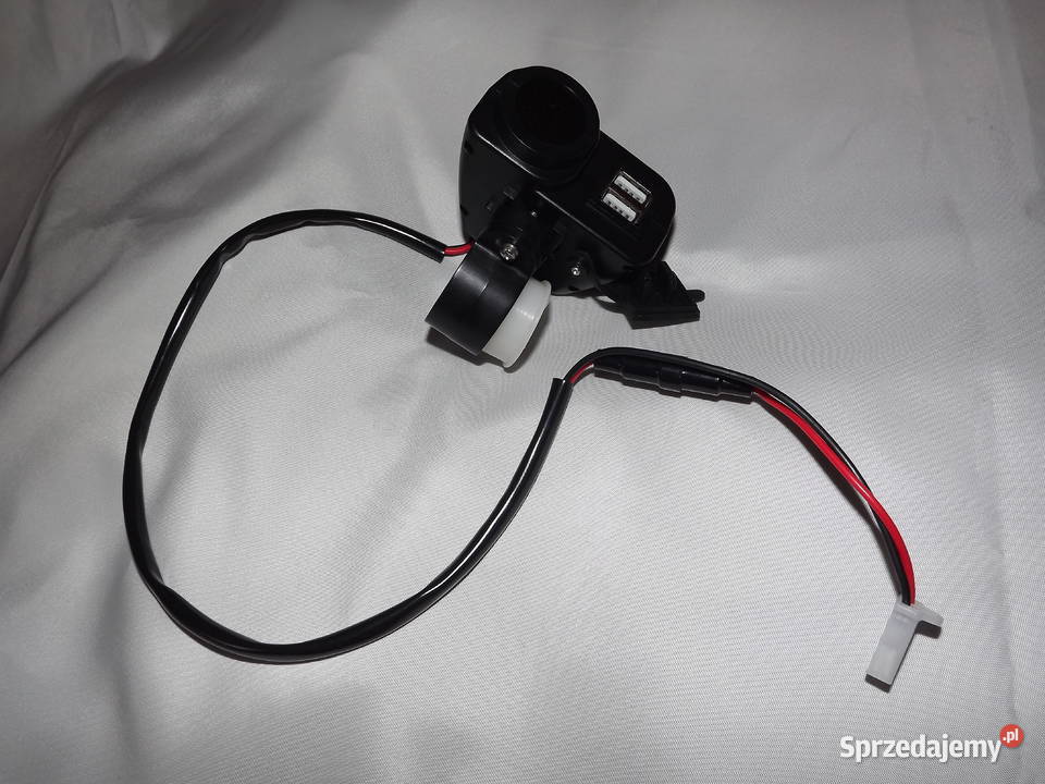 Ładowarka Motocykl 2 x USB Woltomierz i Konstantynów Łódzki