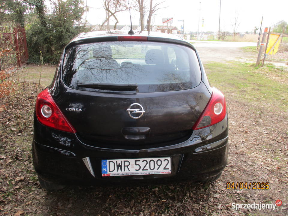 opel corsa D 2011 8500 salon jedyny właściciel dolnośląskie Dobrzykowice