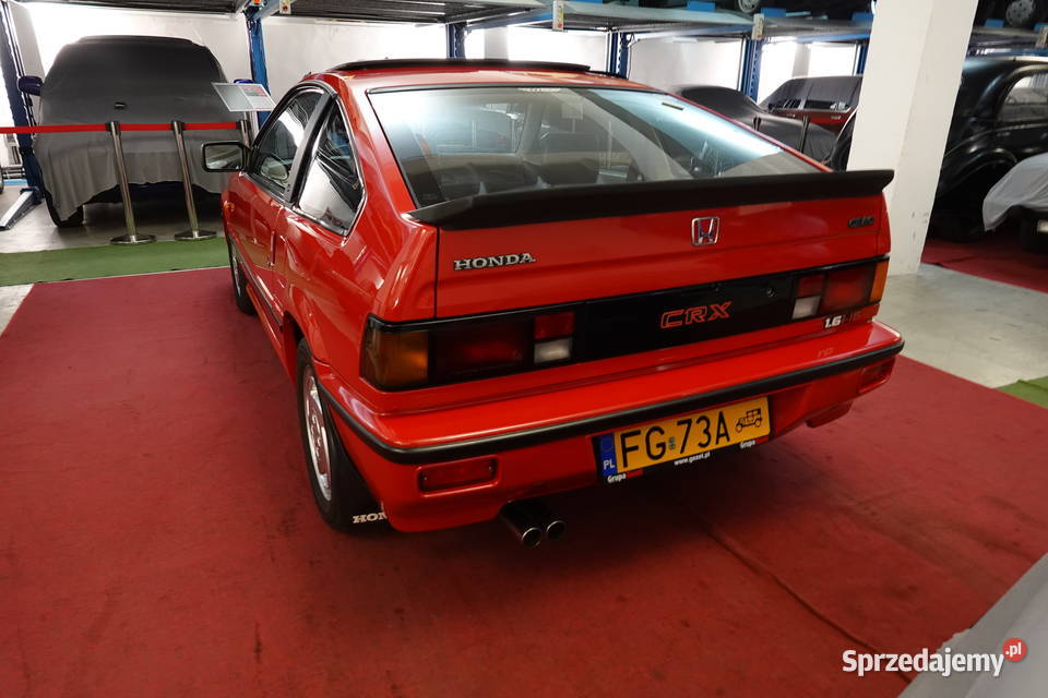 Honda Civic CRX Stan idealny Żółte tablice nieuszkodzony CRX