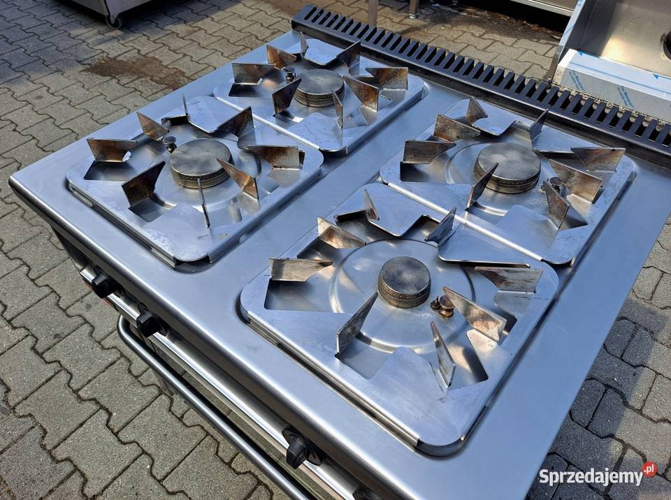KUCHNIA GAZ 4 PALNIKOWA Z PIEKARNIKIEM KROMET Nowe Skalmierzyce