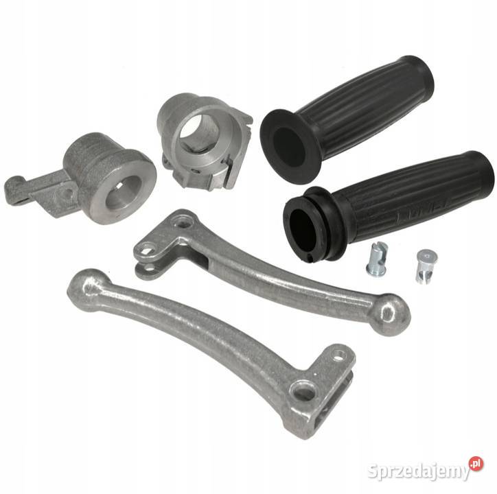 POLSKI KOMPLET DŹWIGNIA KORPUS GUMA KIEROWNICY śląskie Samborowice