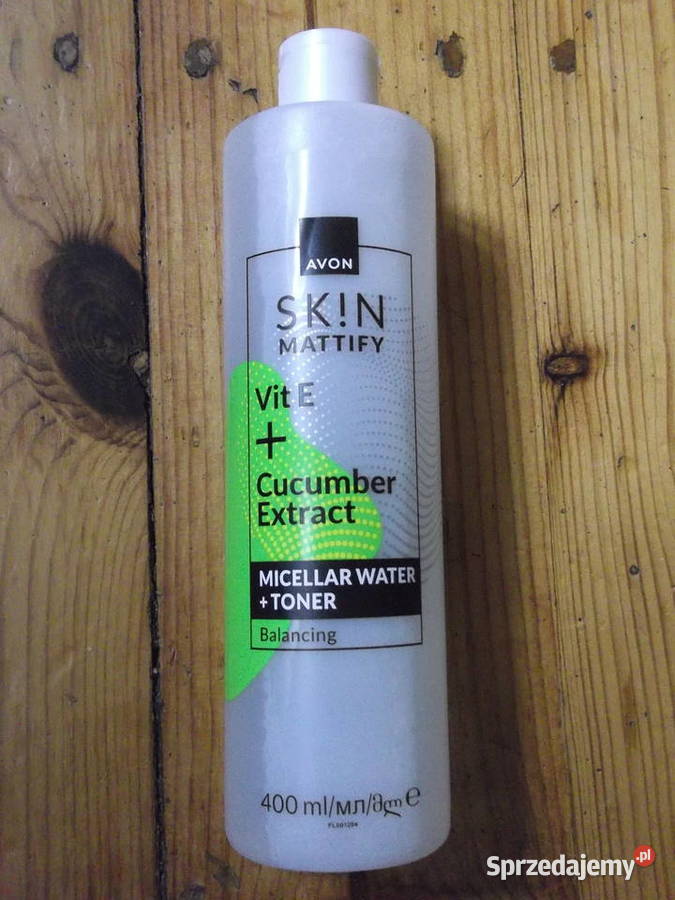 Matujący płyn micelarny do twarzy i tonik 2 w 1 Legnica