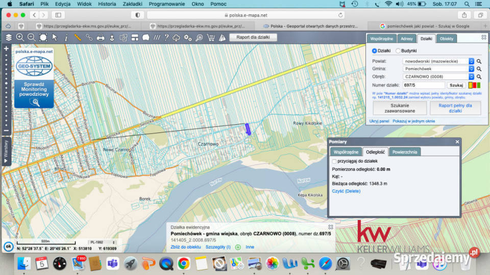 Działka do sprzedania 1591m2 Czarnowo sprzedam