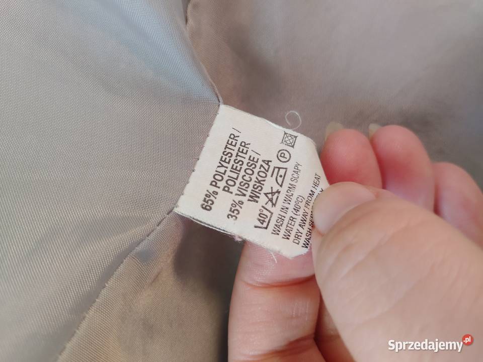 Szary Damski Komplet Garniturowy Szara Marynarka Rozmiar 40(L) Kielce