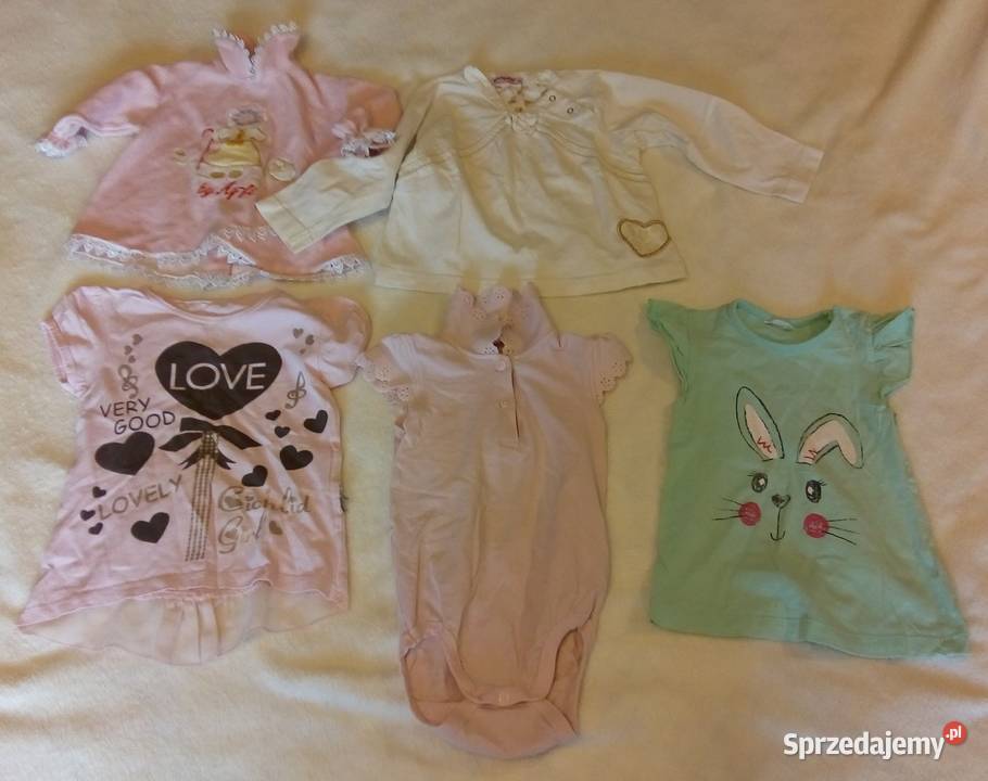 Ubranka dziewczynki 912 miesięcy 80 24 Czeladź sprzedam