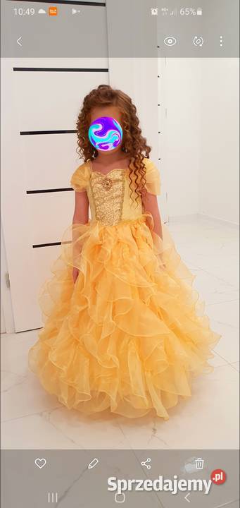 Suknia księżniczki Sukienki i spódniczki świętokrzyskie Kielce sprzedam
