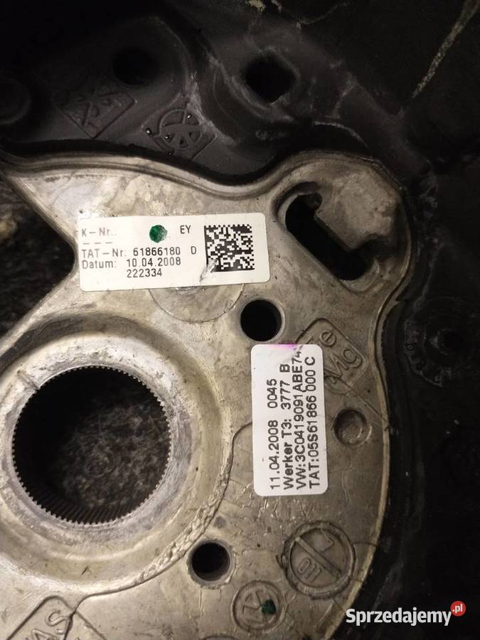 Kierownica VW Passat B6 stan przyzwoity Wyposażenie wnętrza małopolskie Nowy Sącz sprzedam
