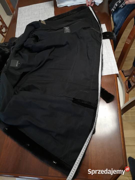 SAGA MINK futro damskie naturalne z norek kaptur Rozmiar 40(L) Warszawa sprzedam