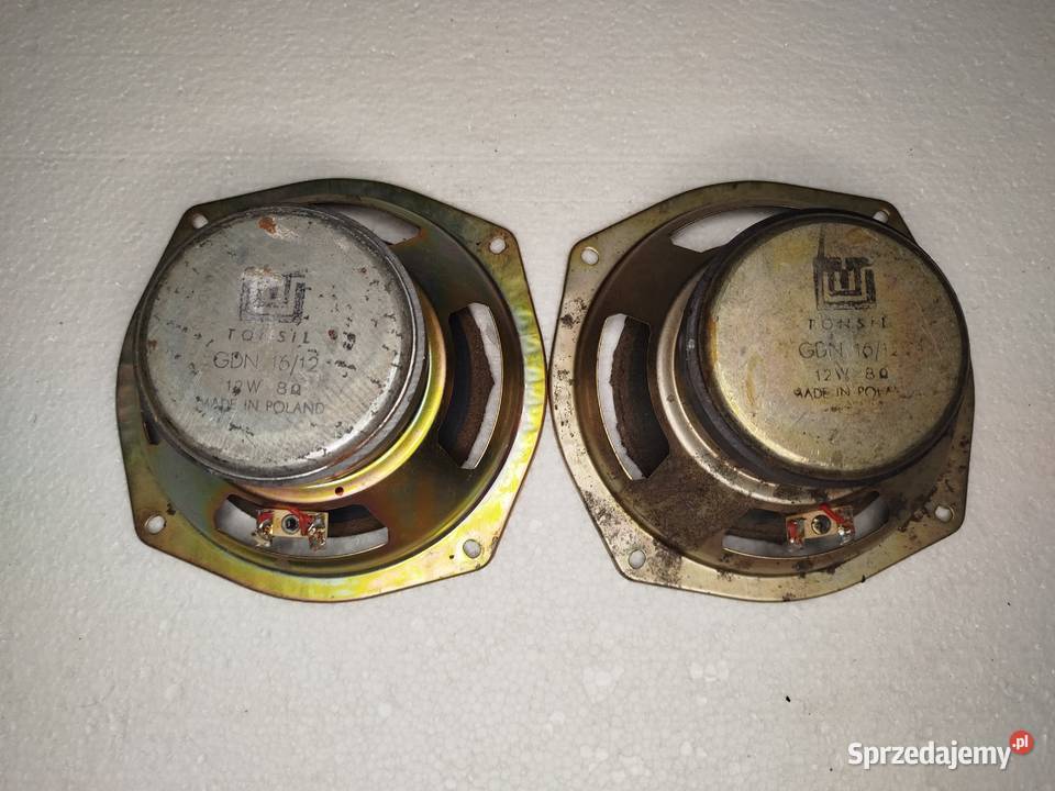 Unitra Tonsil kosze do głośników GDN 1612 8om Zgierz