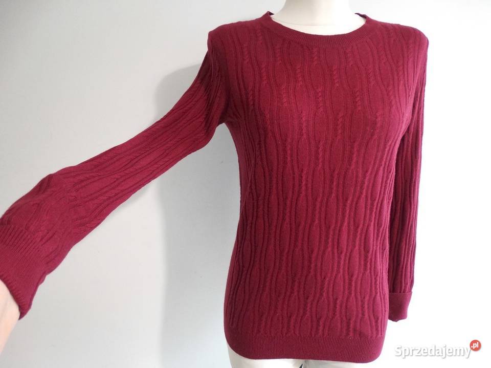 Sweter Wełniany Kaszmir Merino Fine z Włoskiej podlaskie Łomża