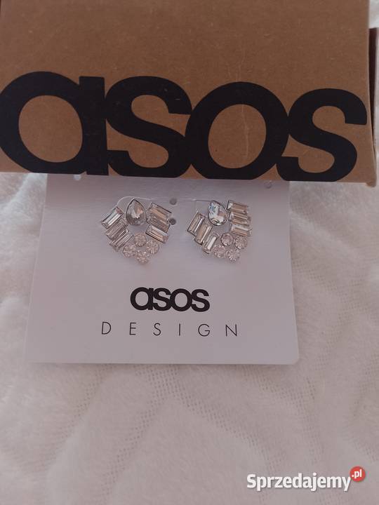 ASOS Bogato zdobione kolczyki Biznesowe z Dodatki Kraków