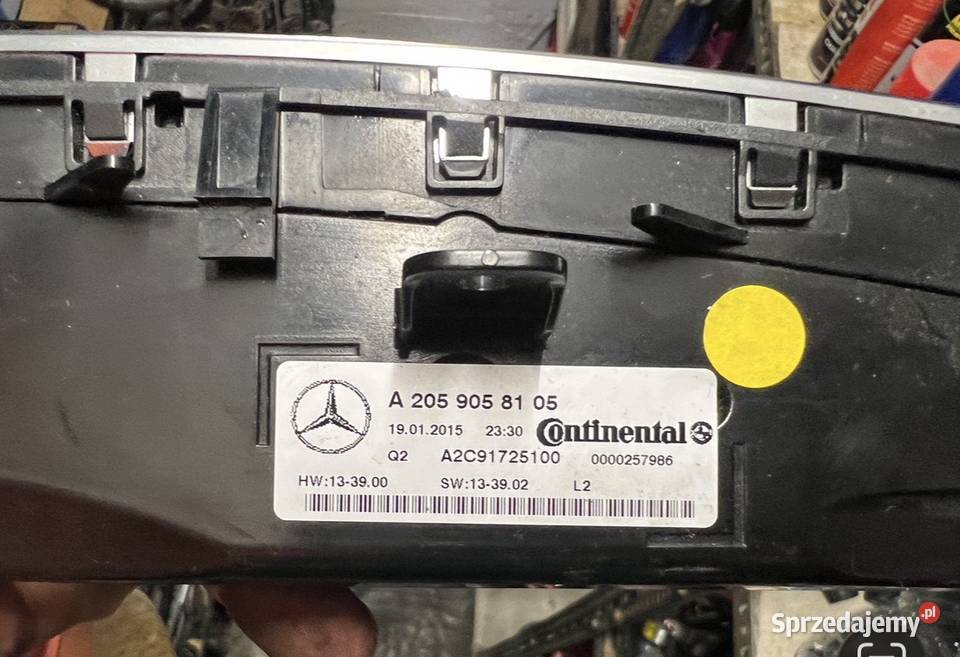 Panel sterownik klimatyzacji Mercedes W205 Kielce sprzedam