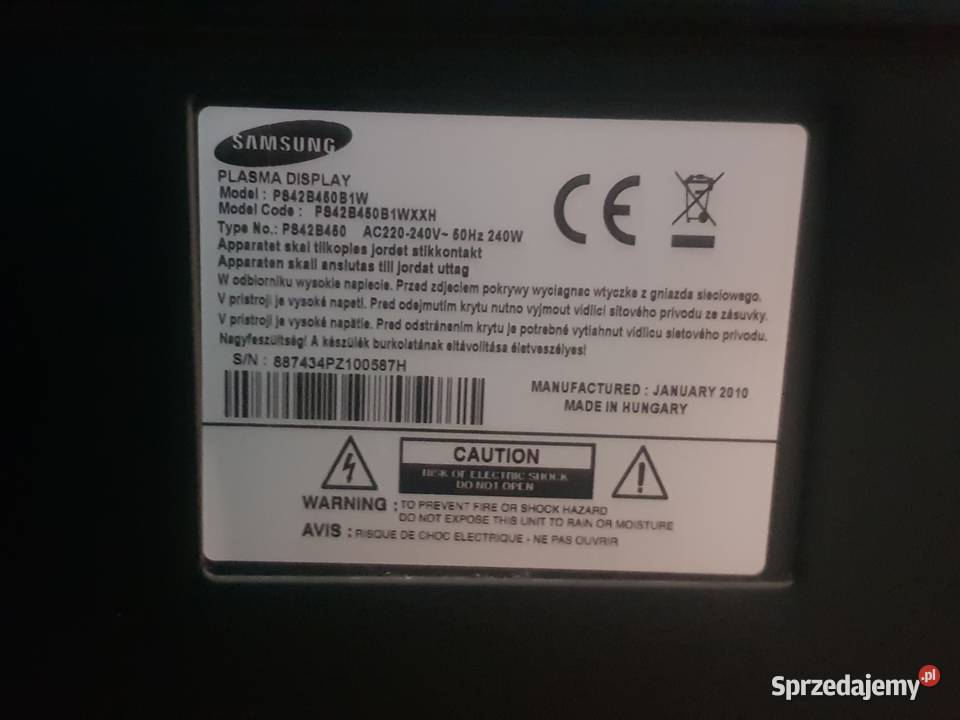 Telewizor Samsung 42 cale Będzin