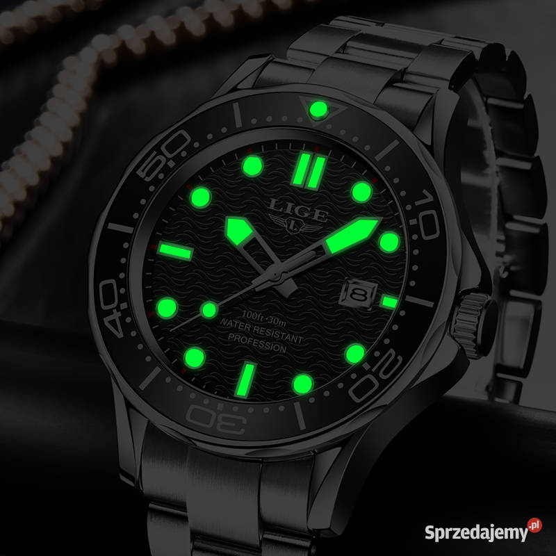 Zegarek męski sportowy styl nurka Seamaster sprzedam