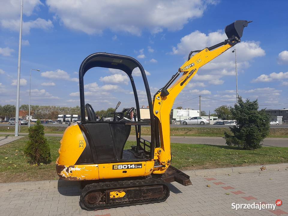 JCB 8014 2016r 1600mth GWARANCJA możliwość Gniezno