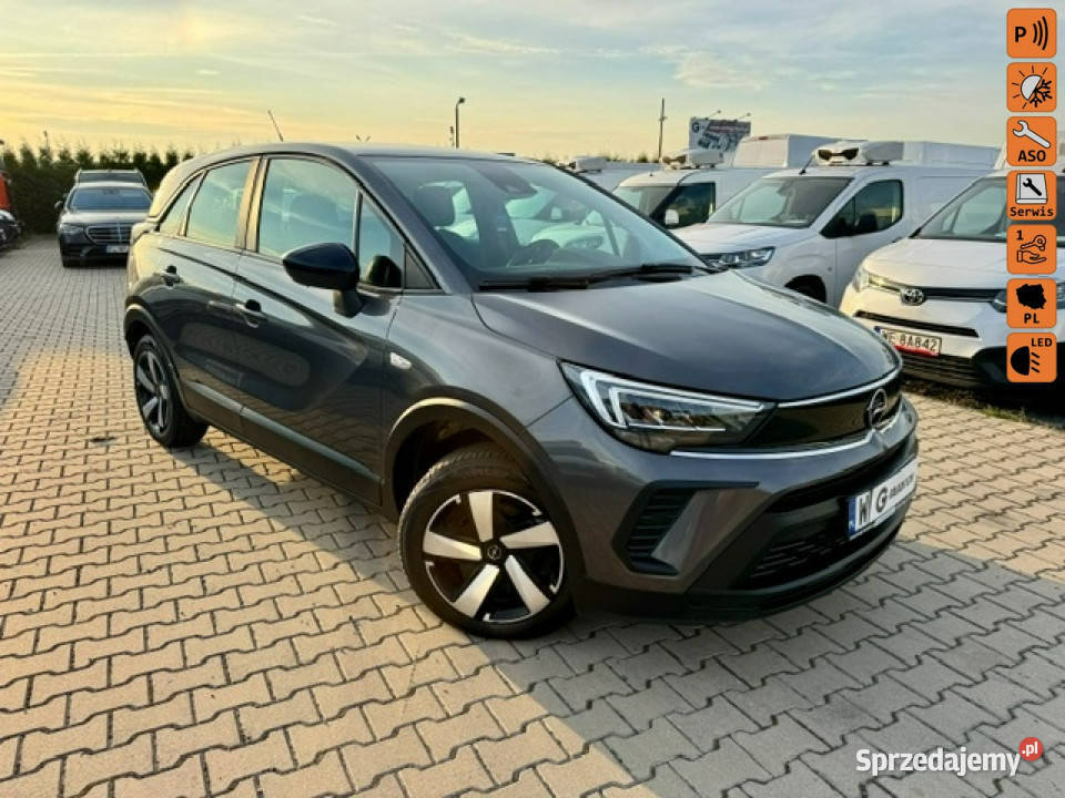 Opel Crossland SALON 90 FAK VAT Klima Tempomat system Start-Stop Leszno