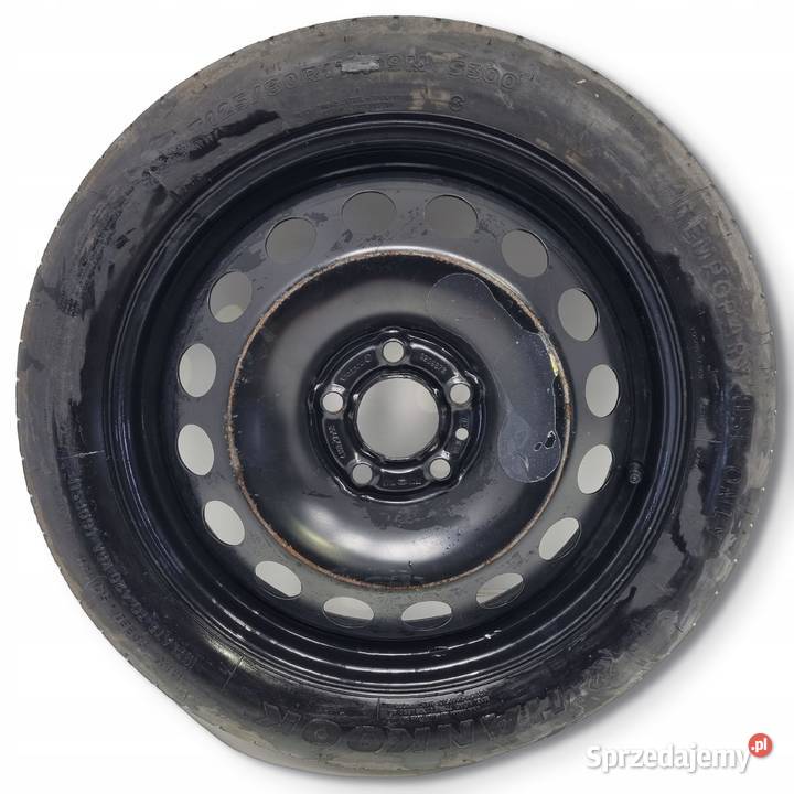 KOŁO DOJAZDOWE 12580 R17 9209872 5x108