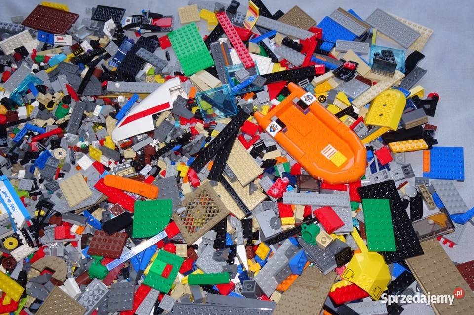 Lego mieszane brakuje klocków do pelnych Klocki Łódź