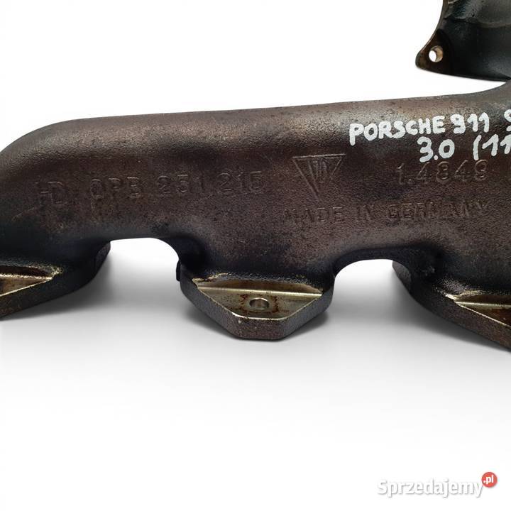 KOLEKTOR WYDECHOWY Porsche 911 992 30 450 Pompy wody Chełm
