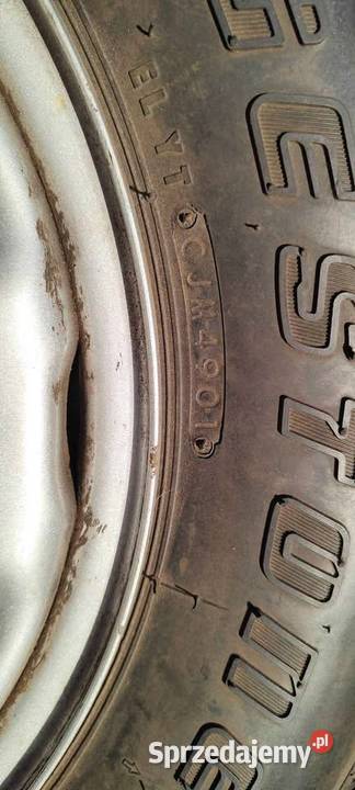 Subaru Forester SF koło zapasowe