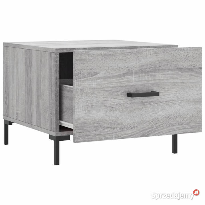 Stolik kawowy szary dąb sonoma 50x50x40 WM829408 Warszawa sprzedam