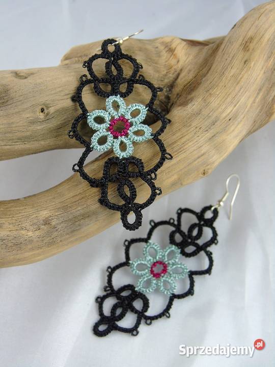 Kolczyki koronkowe Zegarki i Biżuteria Wiśniowa