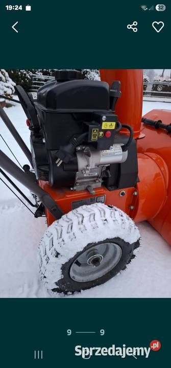 Odśnieżarka Husqvarna ST 124 idealny stan Stanica