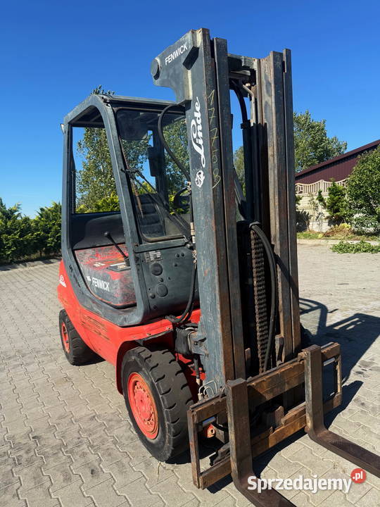 wózek widłowy LINDE H20D Perkins Triplex 460m