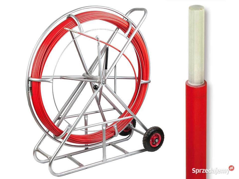 Wciągarka włókno szklane do kabli 300m 11mm na Pozostałe Jarocin sprzedam