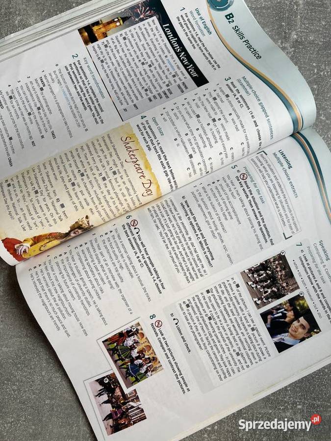 Enterprise B2 Express Publishing students book Kultura i Rozrywka Jasło