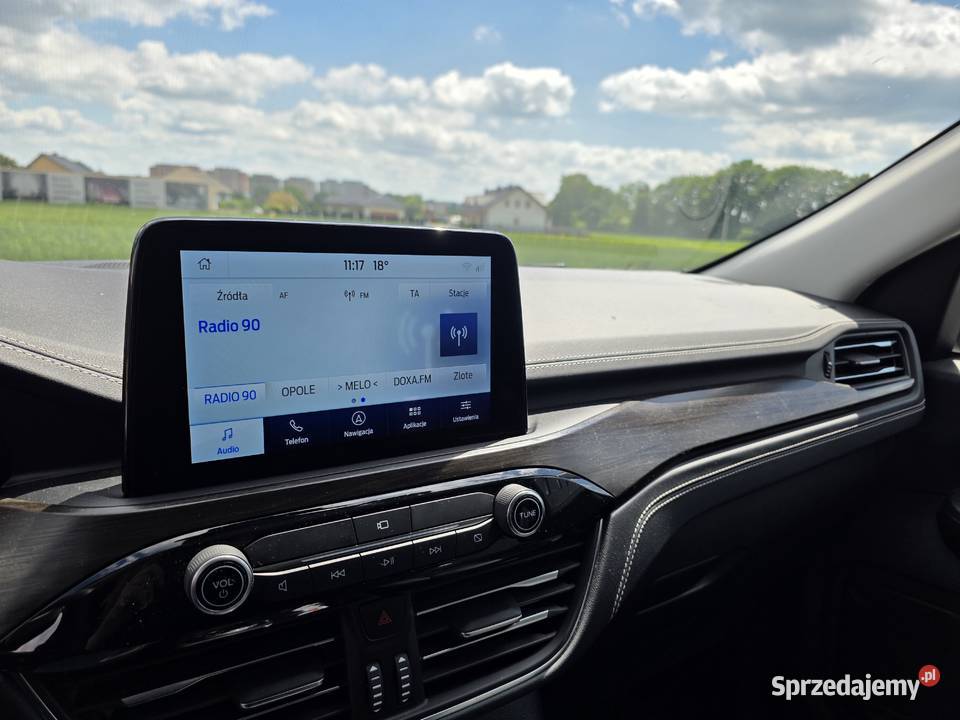 Ford Kuga 20 EcoBlue AWD Vignale najwyższa czujnik zmierzchu Głubczyce