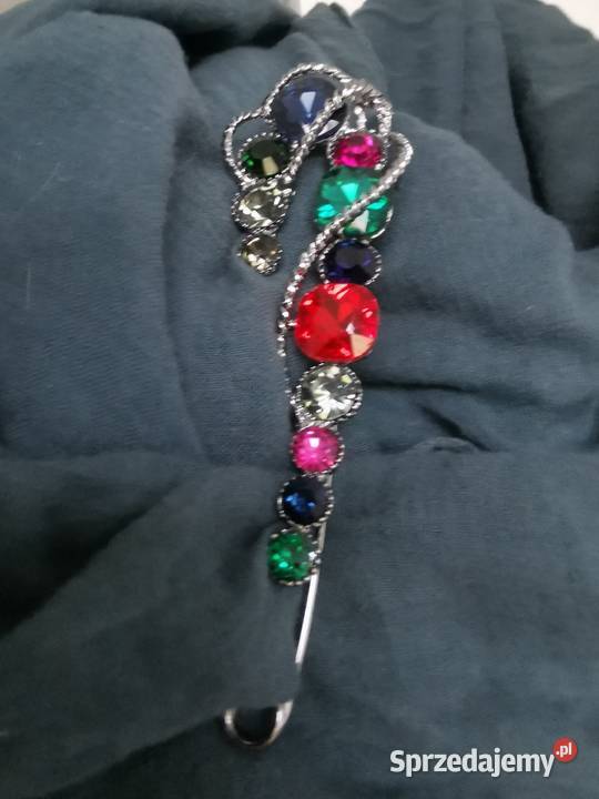 Broszka damska duża kolorowa agrafka Dla kobiet Kraków