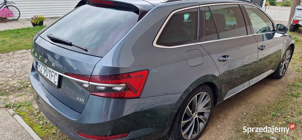 Skoda superb 20 tdi 190 4x4 dsg lk nieuszkodzony Superb Czarna Sędziszowska